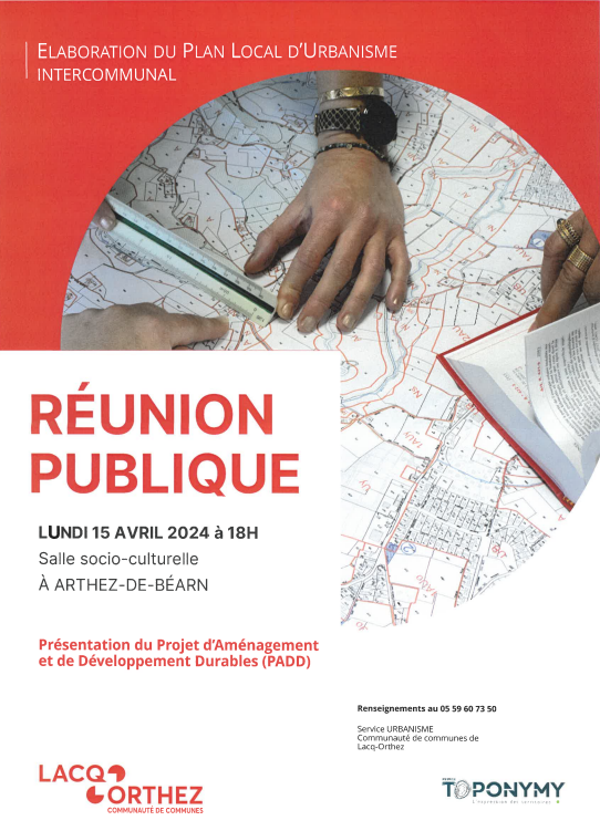 Réunion publique PPAD