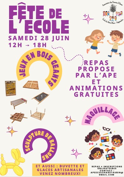 Fête de l’école 2025