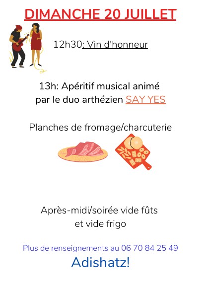 Fêtes Hagetaubin -20/07/25